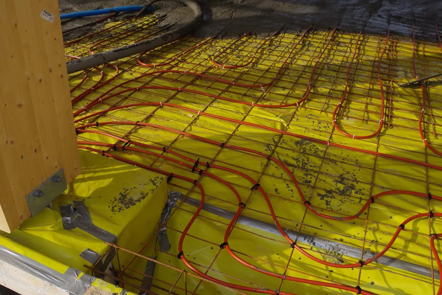 Isolation MISAPOR sous dallage - Chantier de Prunay Macker-Claude.architecte - photo de chantier 05