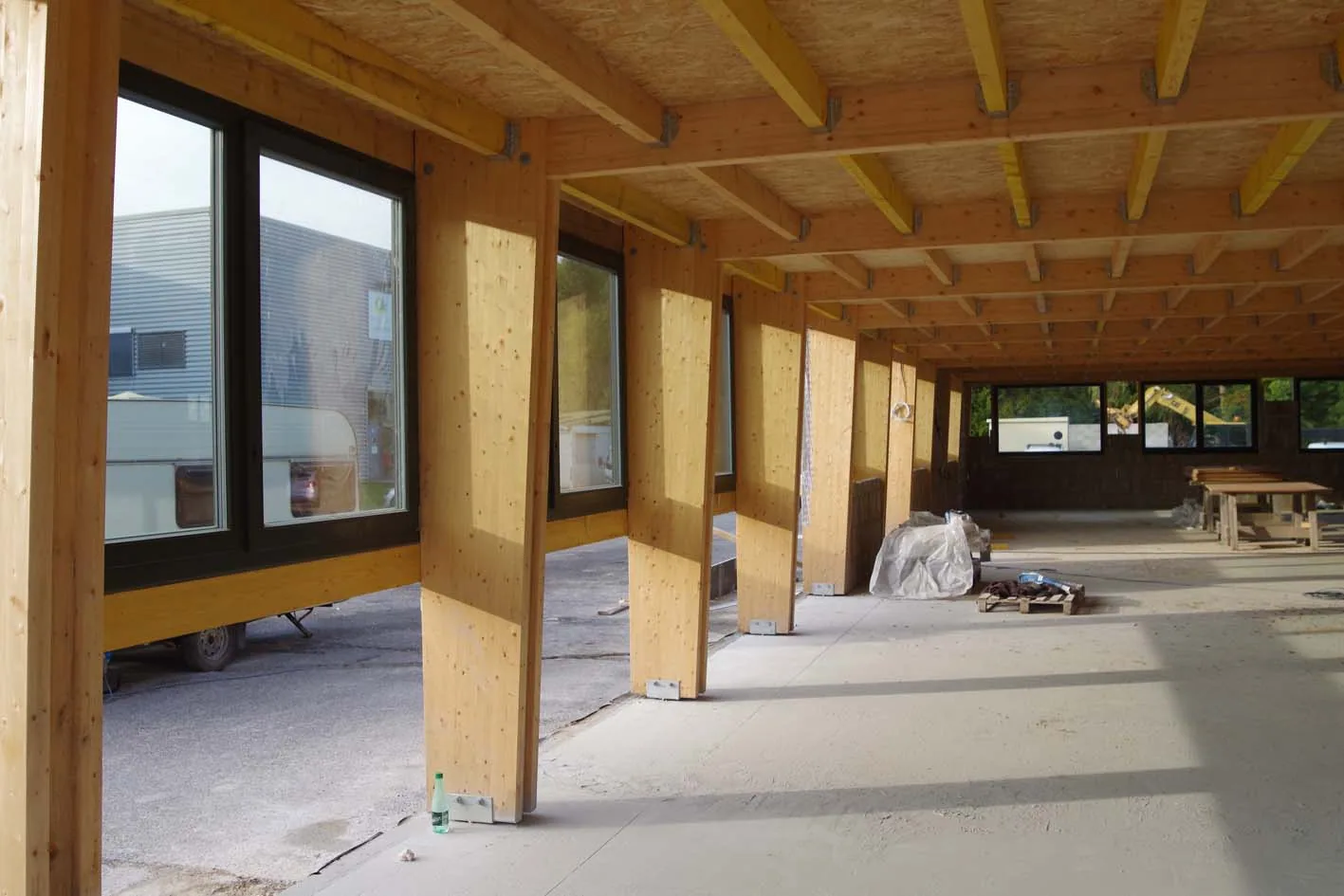 Isolation MISAPOR sous dallage - Chantier de Prunay Macker-Claude.architecte - photo de chantier 08