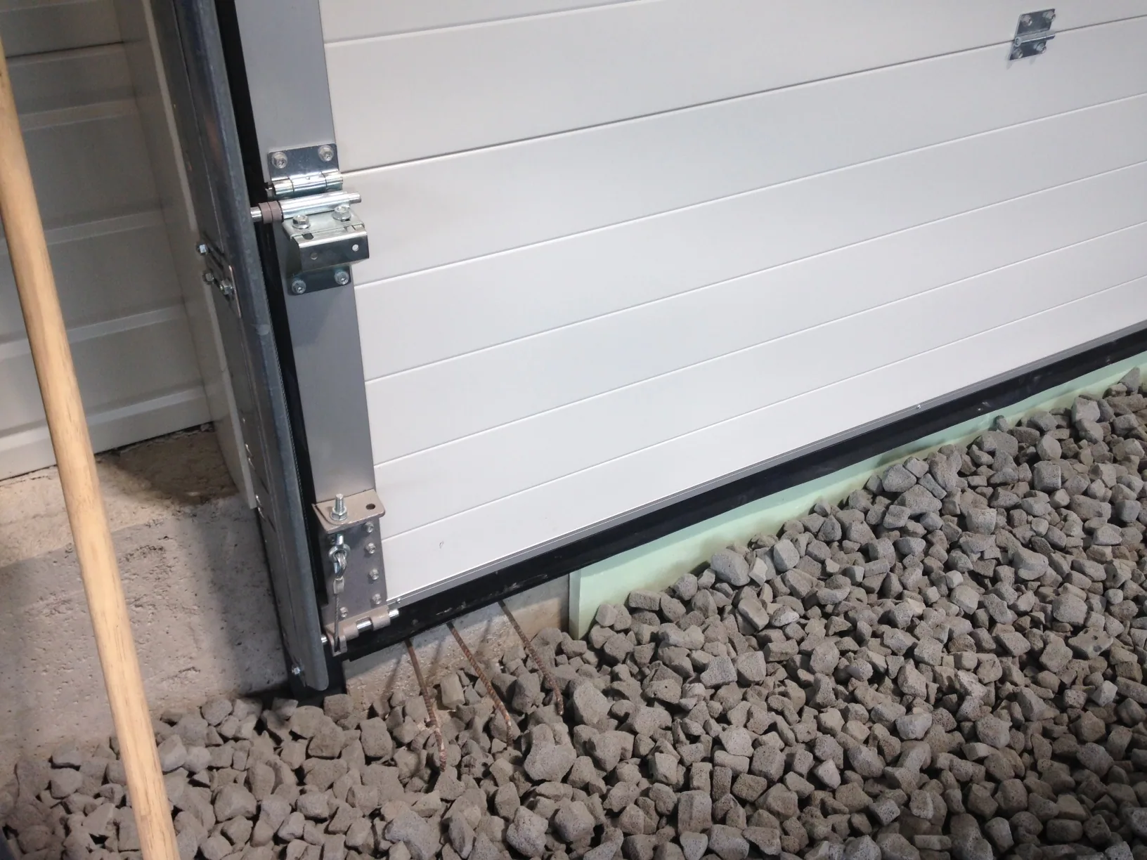 Isolation MISAPOR sous dallage - Construction d'une Halle 25650 La Longeville - photo de chantier 03