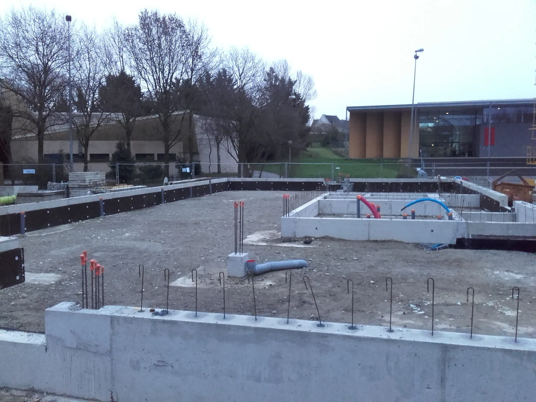 Isolation MISAPOR sous dallage - Construction MAISON DE LA SANTE 35770 Vern-sur-Seiche - photo de chantier 01