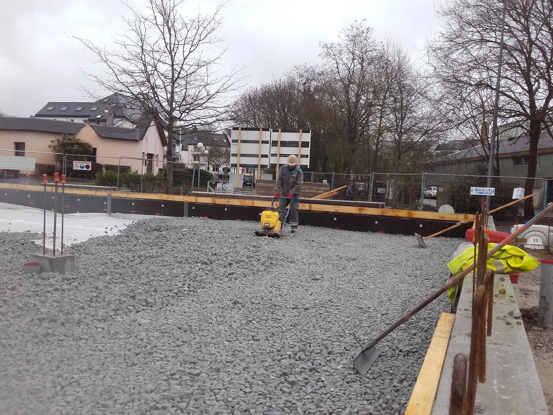 Isolation MISAPOR sous dallage - Construction MAISON DE LA SANTE 35770 Vern-sur-Seiche - photo de chantier 07