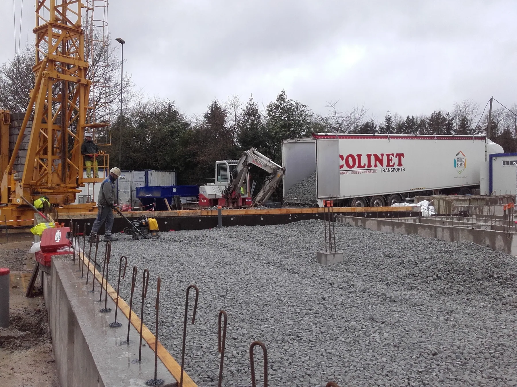 Isolation MISAPOR sous dallage - Construction MAISON DE LA SANTE 35770 Vern-sur-Seiche - photo de chantier 08
