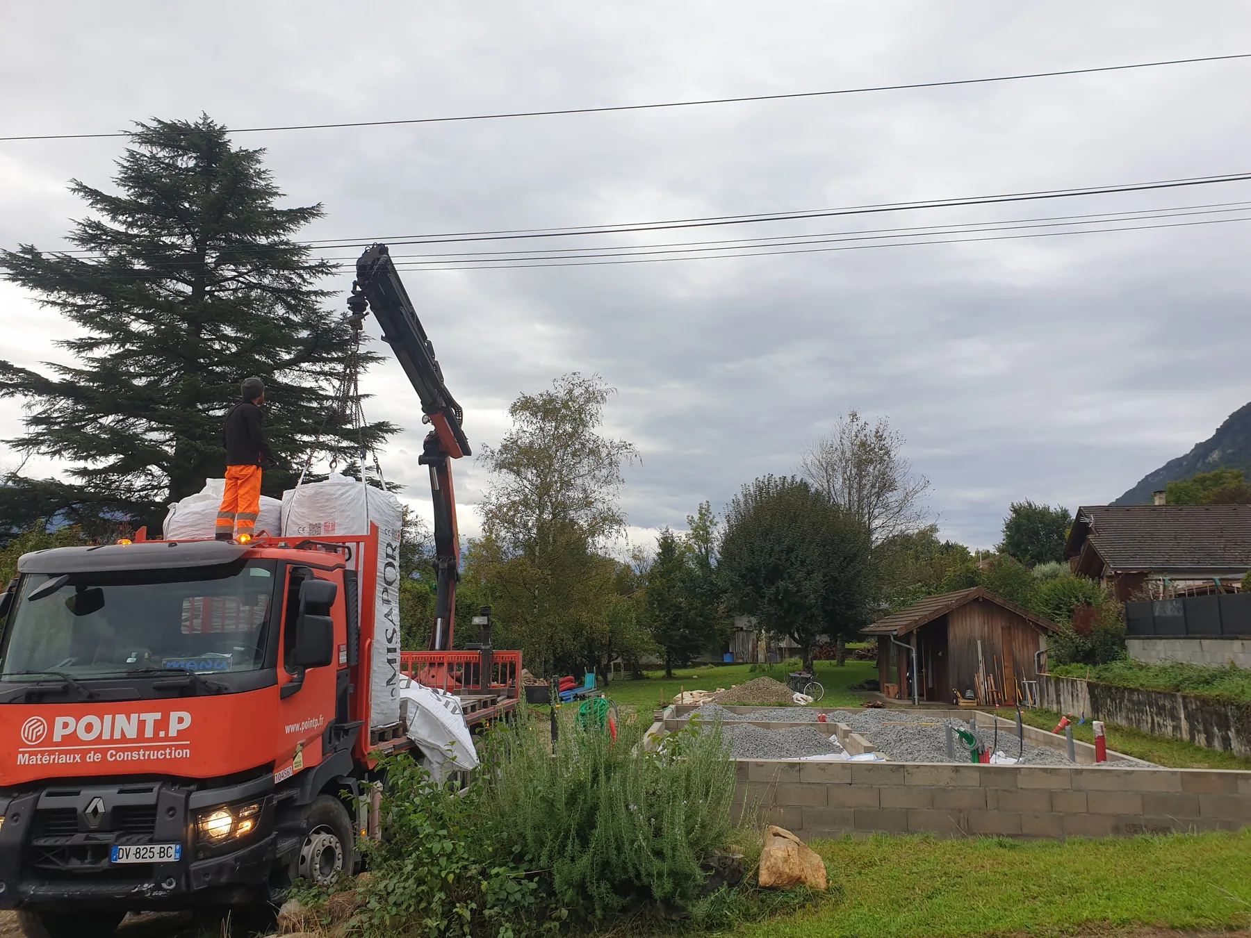 Isolation MISAPOR sous dallage - Maison 73 allée de la perrière 38530 BARRAUX - photo de chantier 08