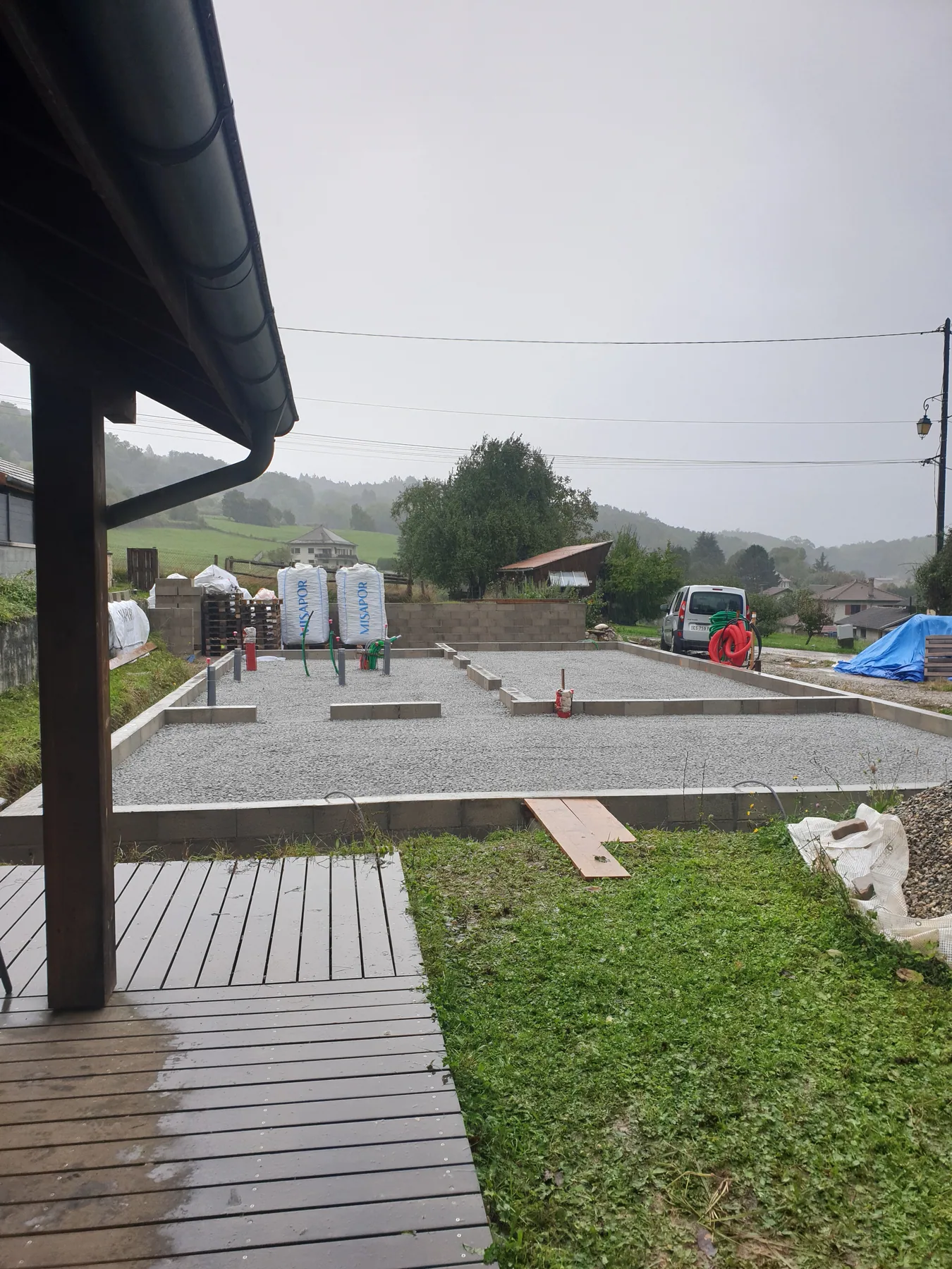 Isolation MISAPOR sous dallage - Maison 73 allée de la perrière 38530 BARRAUX - photo de chantier 16