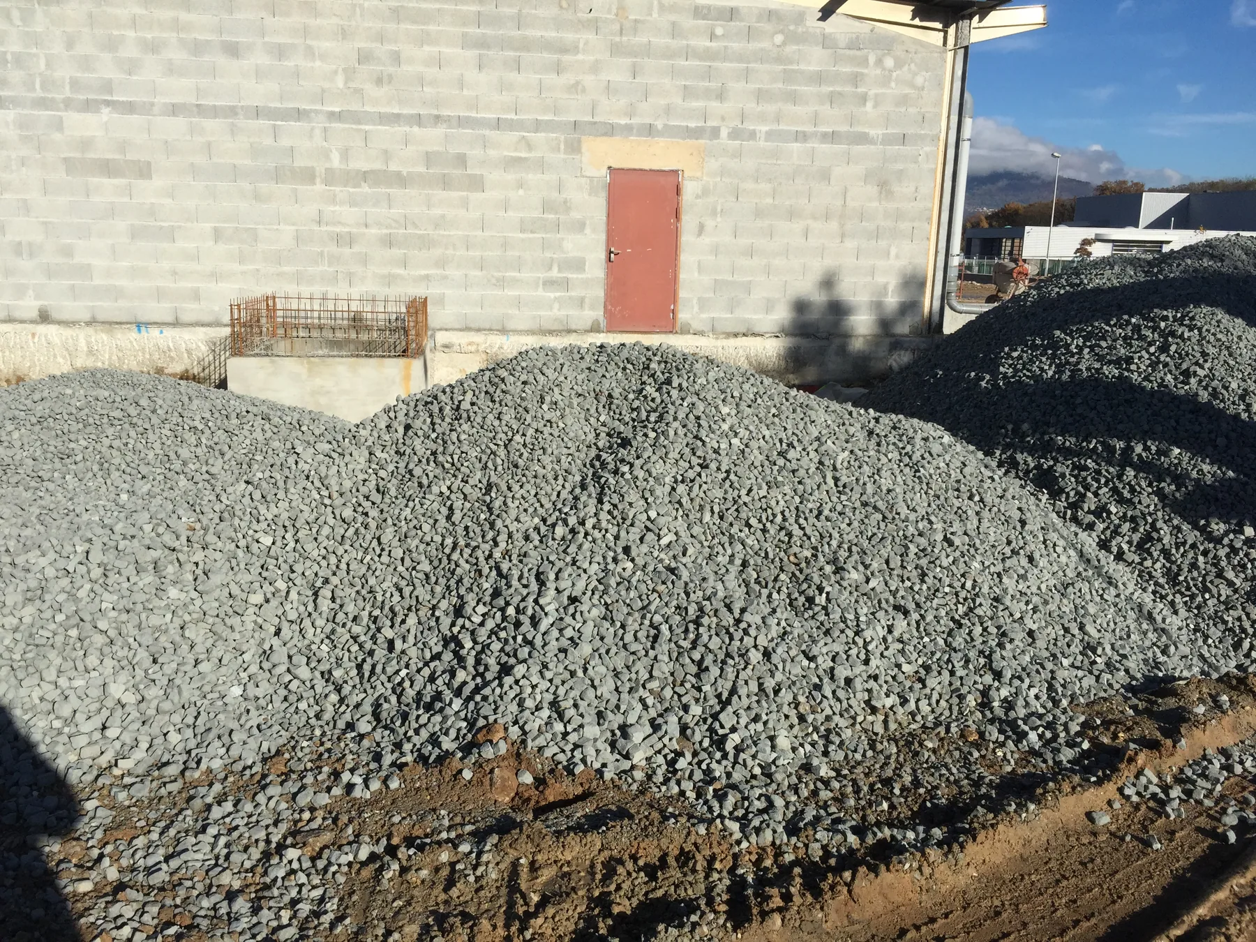 MISAPOR sous radier - Construction d’un bureau ABR 74930 Scientrier - photo de chantier 03