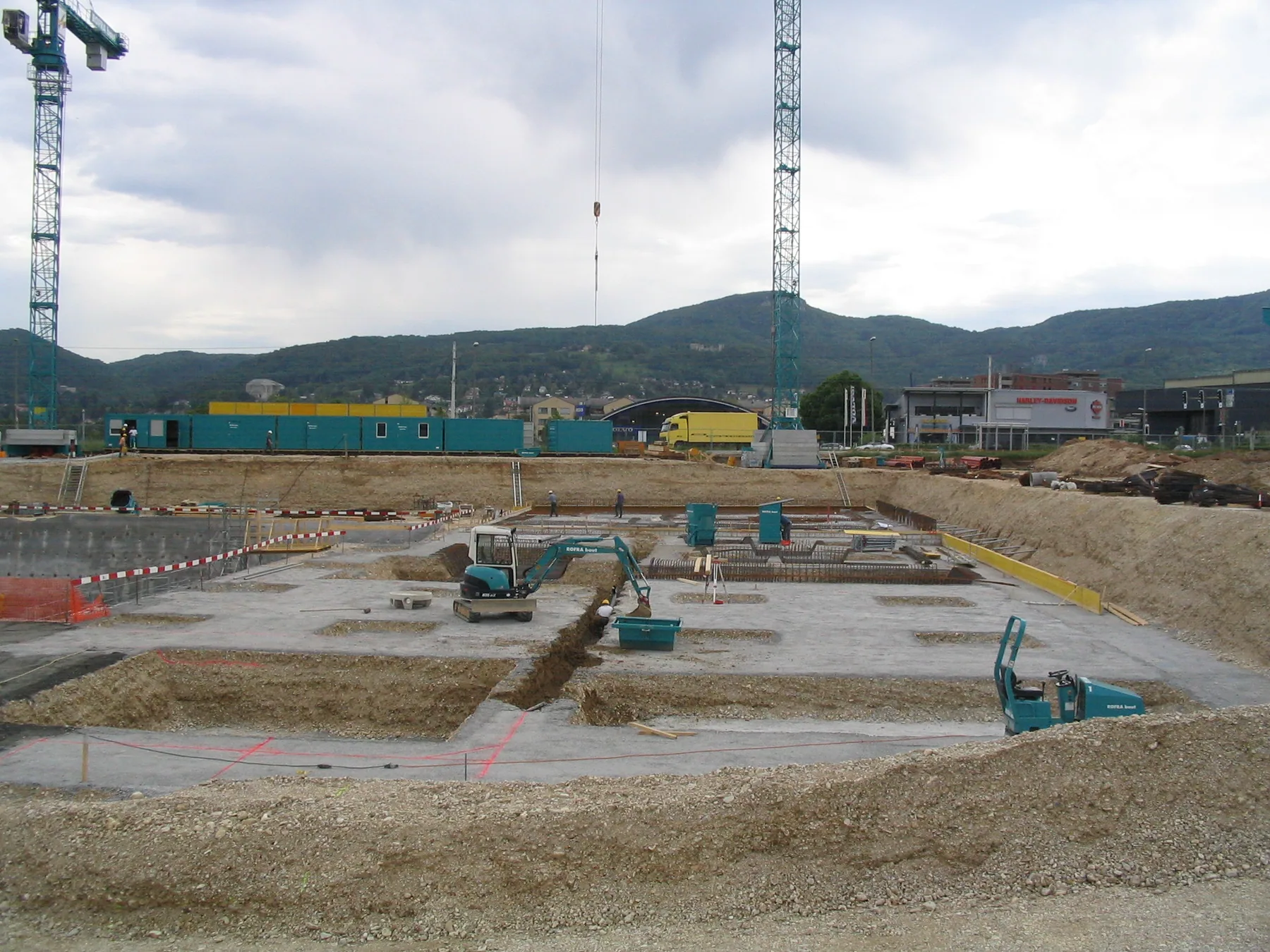 MISAPOR sous radier - Bâtiment administratif à CH-Aesch - photo de chantier 05