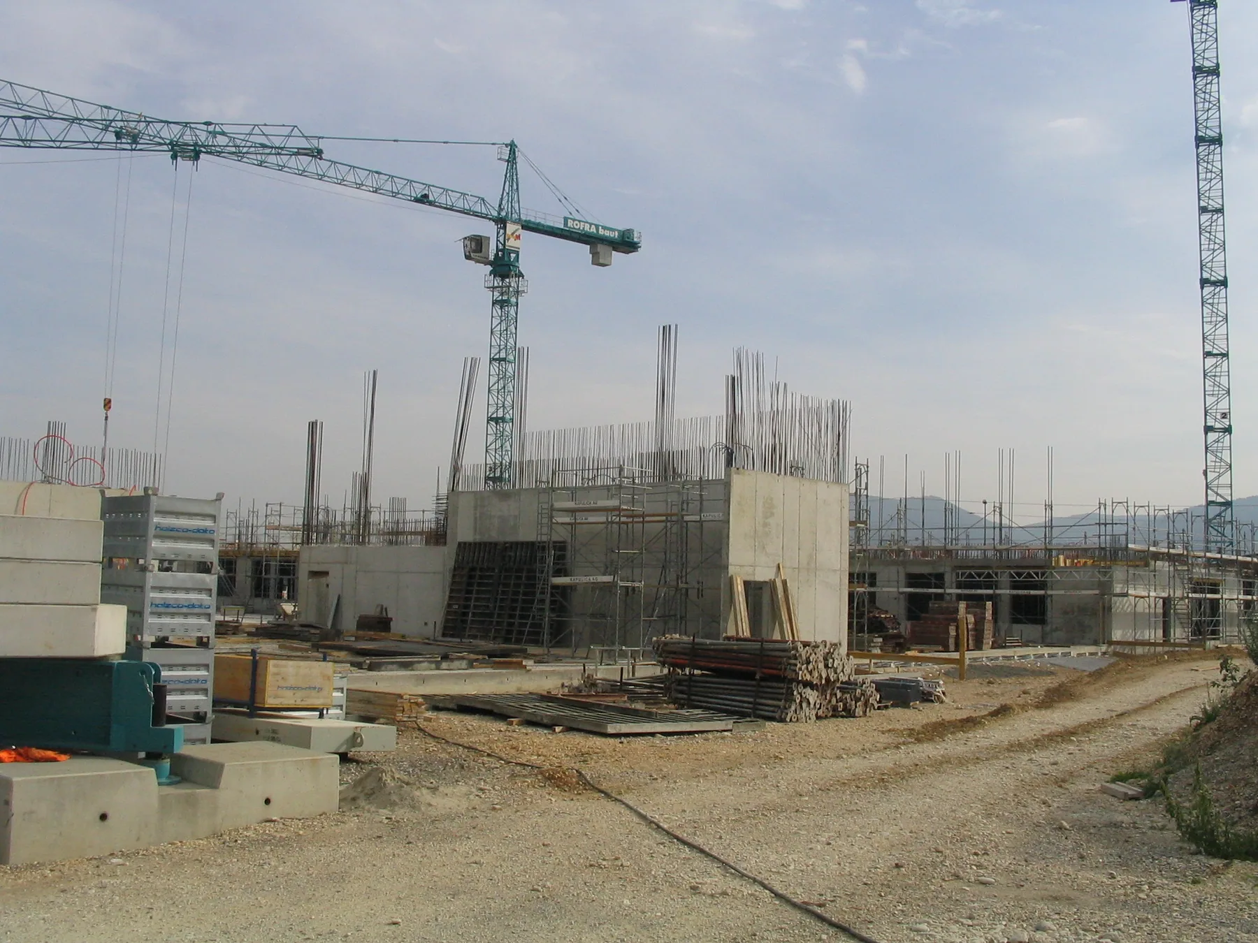 MISAPOR sous radier - Bâtiment administratif à CH-Aesch - photo de chantier 09