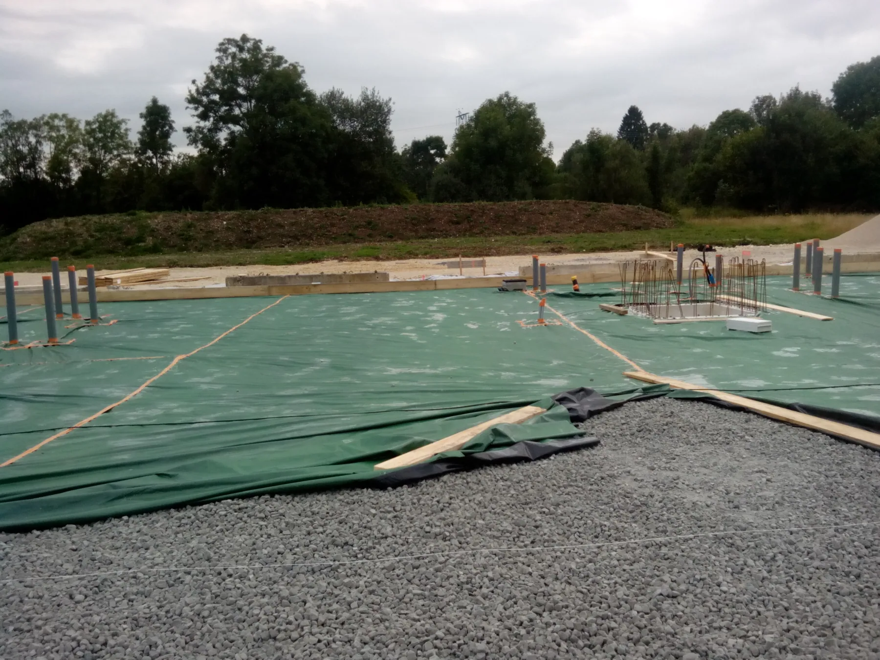 MISAPOR sous radier - Groupe scolaire et périscolaire 25300 Granges-Narboz - photo de chantier 16
