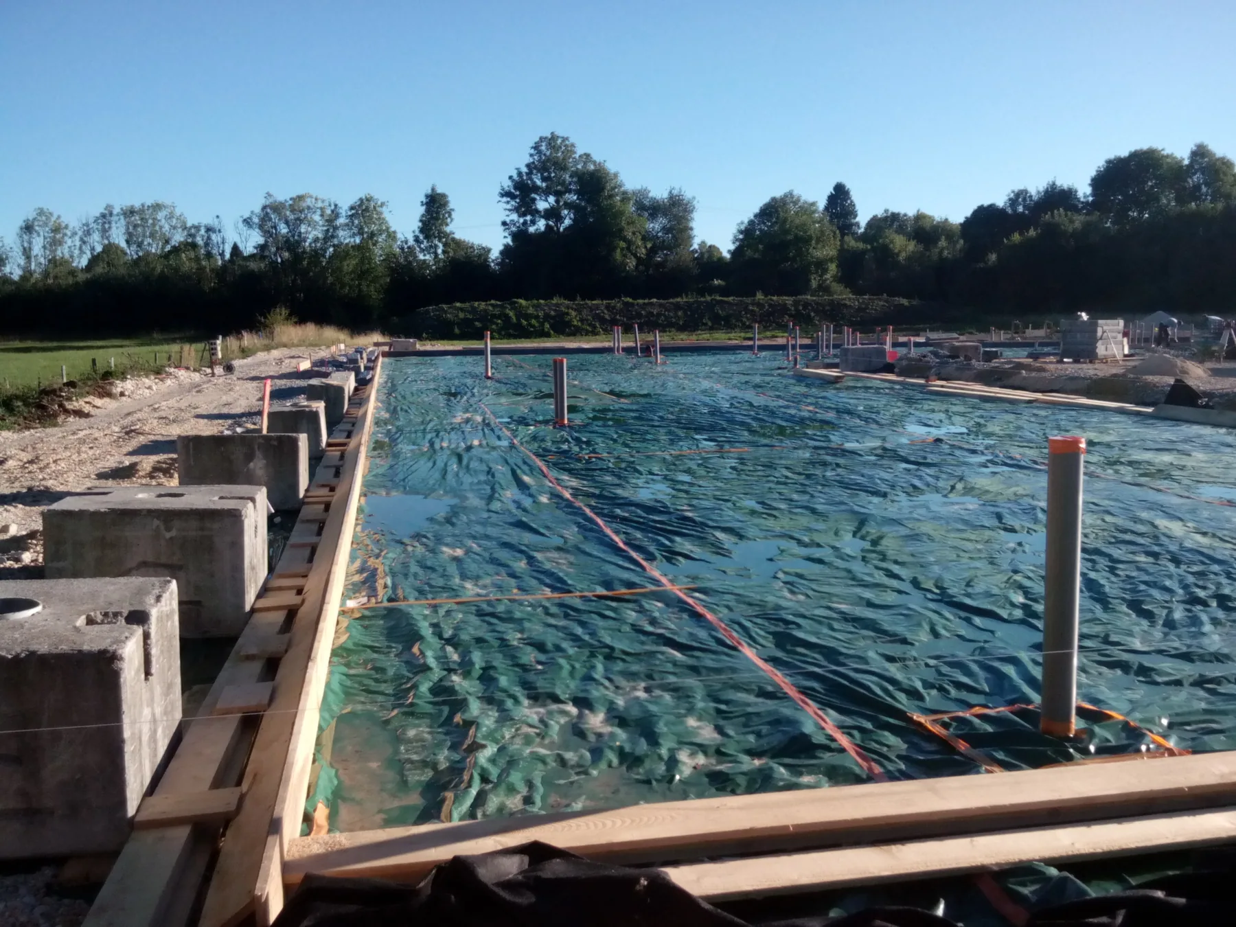 MISAPOR sous radier - Groupe scolaire et périscolaire 25300 Granges-Narboz - photo de chantier 17