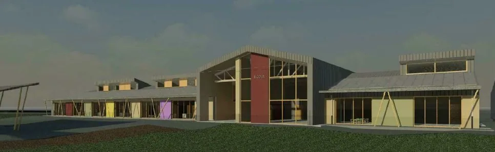 MISAPOR sous radier - Groupe scolaire FR-25330 Amancey - photo de chantier 04