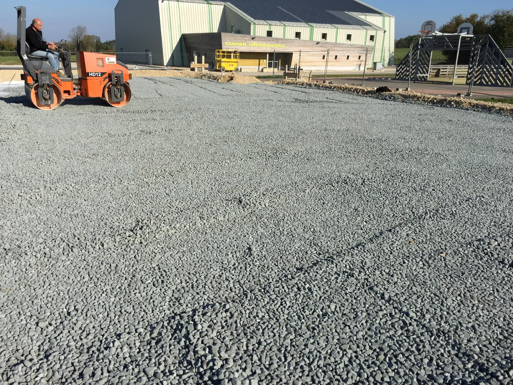 MISAPOR sous radier - Groupe scolaire FR-25330 Amancey - photo de chantier 05