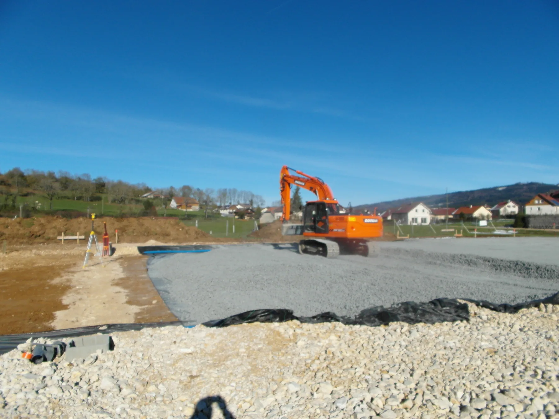 MISAPOR sous radier - Groupe scolaire FR-25520 OUHANS - photo de chantier 04