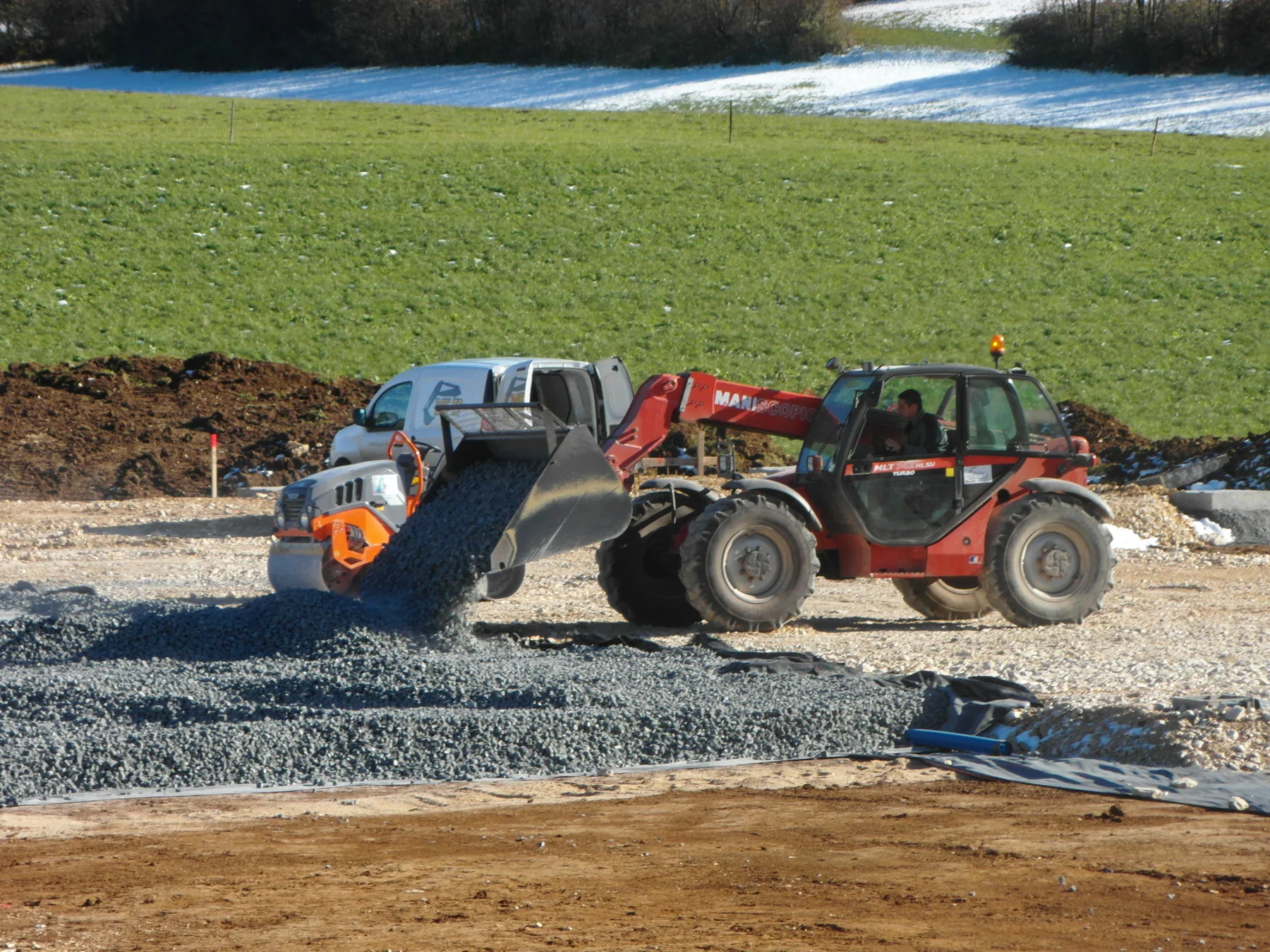 MISAPOR sous radier - Groupe scolaire FR-25520 OUHANS - photo de chantier 09