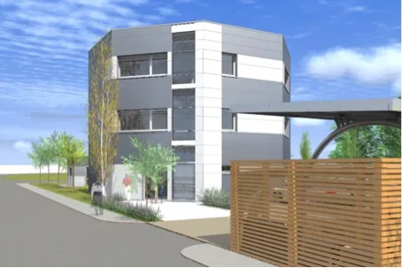 MISAPOR sous radier - Immeuble de bureaux Octogone avec bureaux à énergie positive à valence - photo de chantier 20