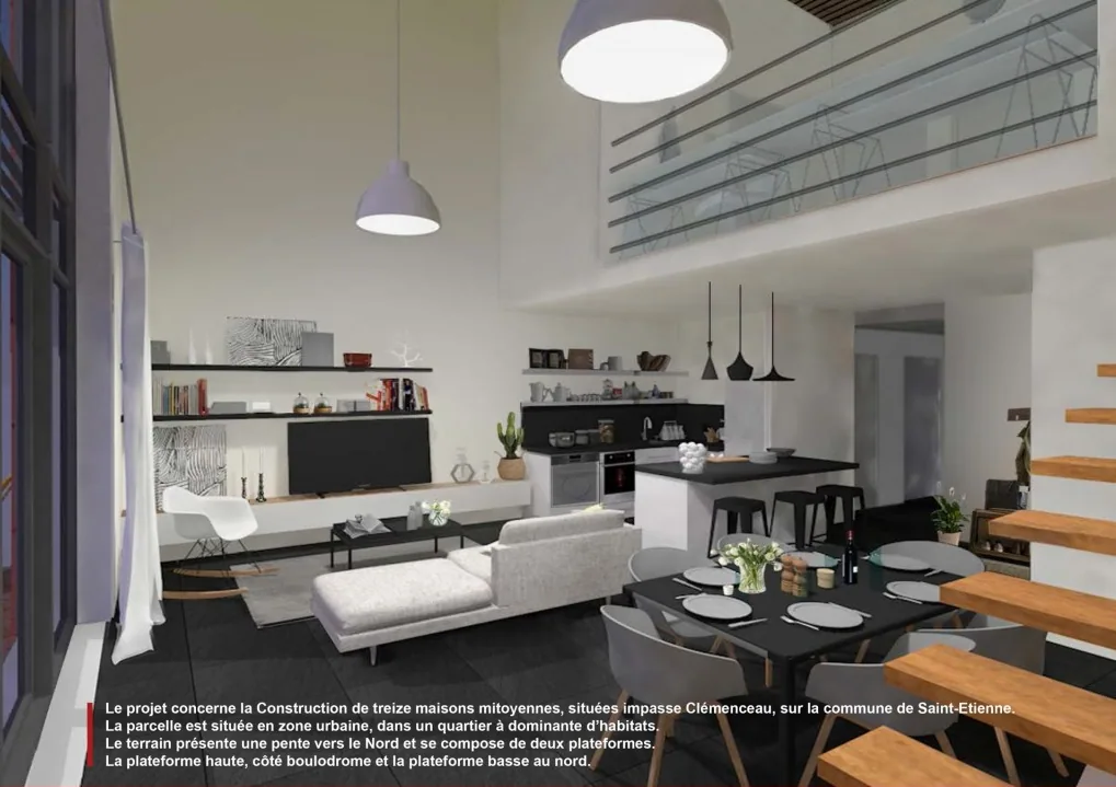 MISAPOR sous radier - 13 maisons passives les jardins de Clemenceau 42000 ST Etienne - photo de chantier 04