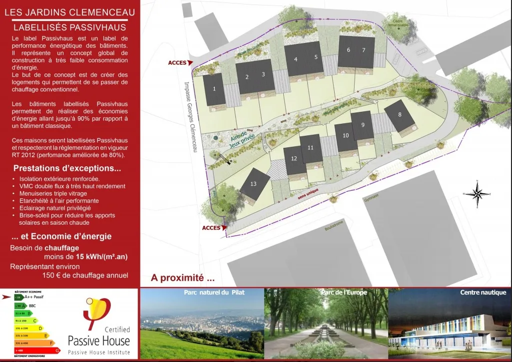 MISAPOR sous radier - 13 maisons passives les jardins de Clemenceau 42000 ST Etienne - photo de chantier 05