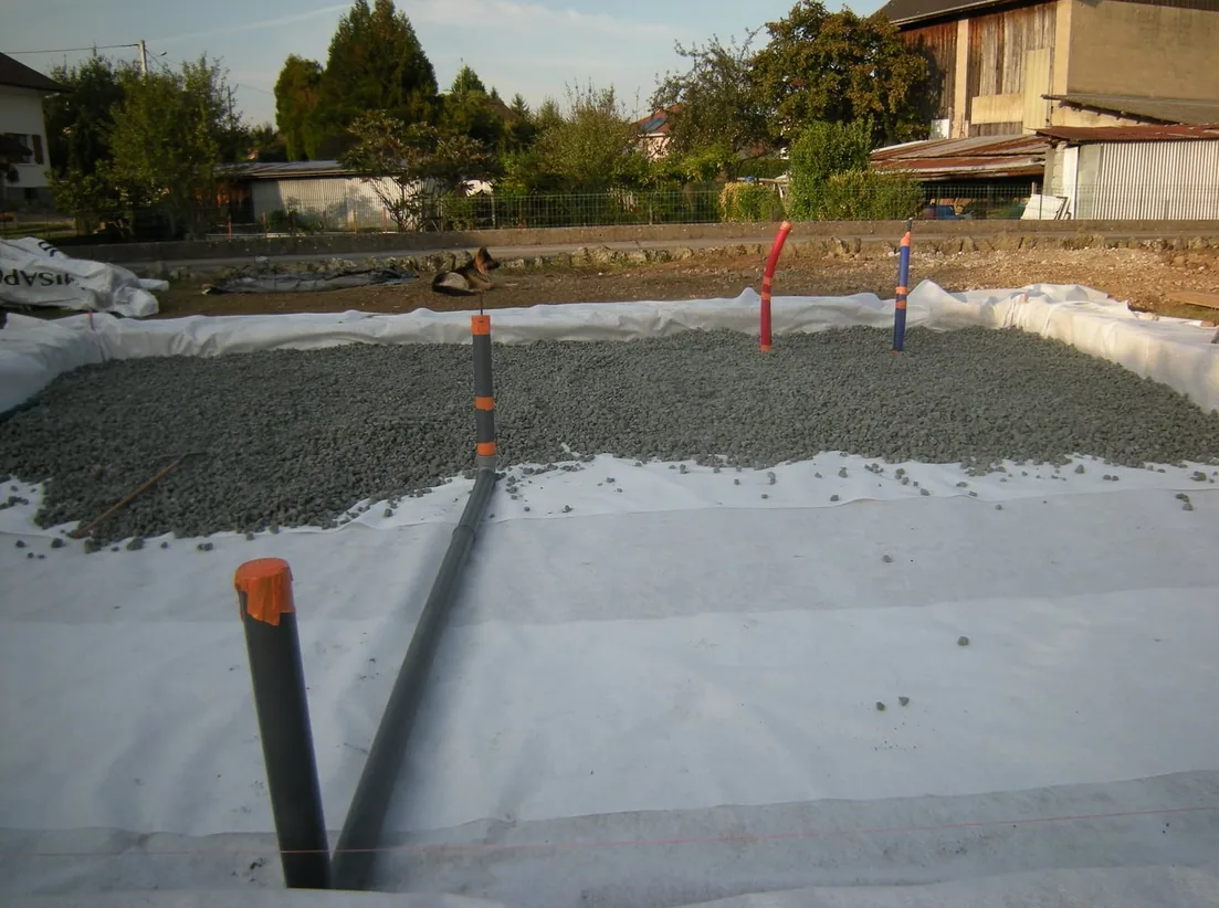 MISAPOR sous radier - La petite maison dans la Fuly - photo de chantier 04