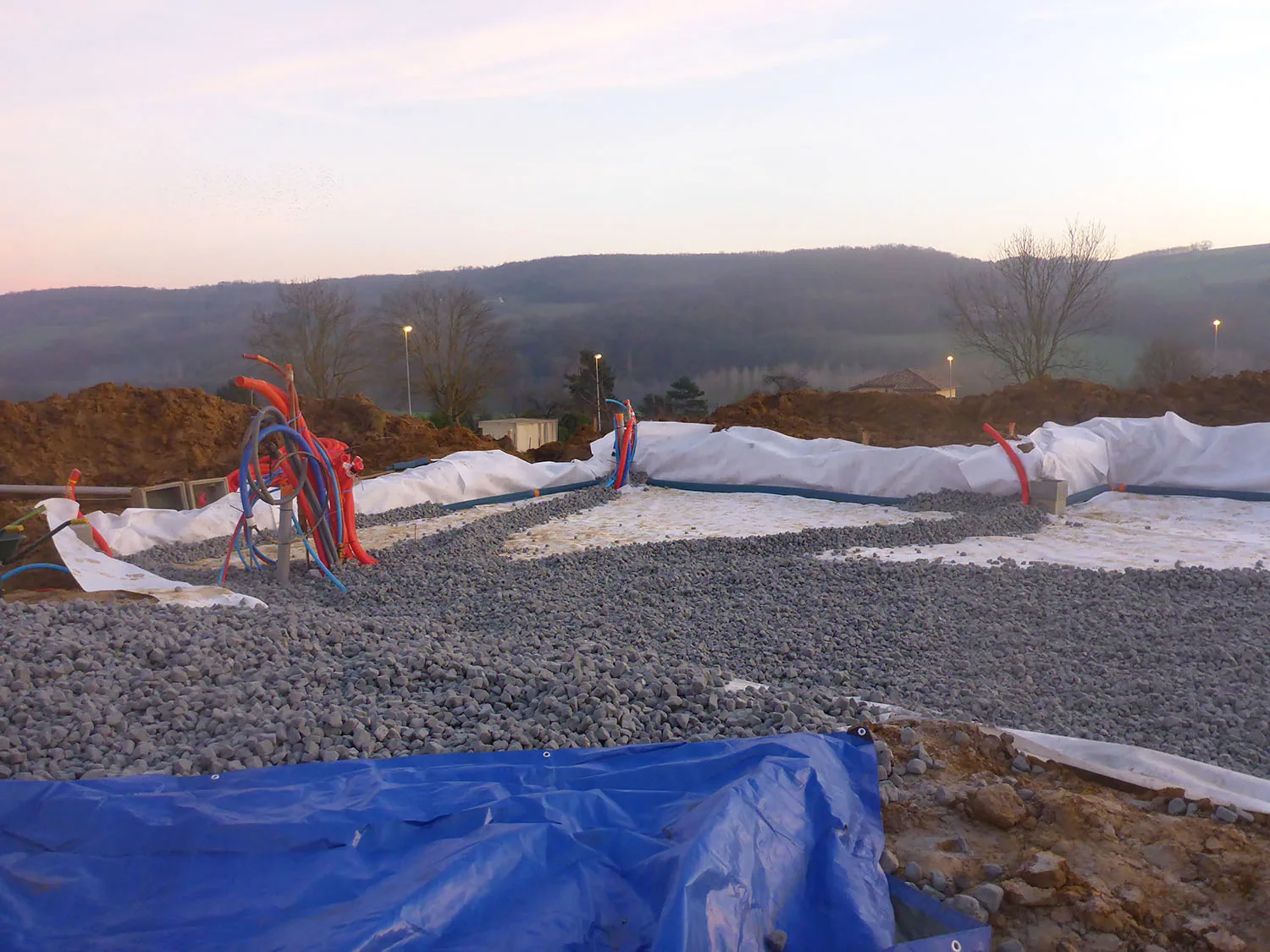 MISAPOR sous radier - MAISON CALDERO 38150 Vernioz - photo de chantier 10