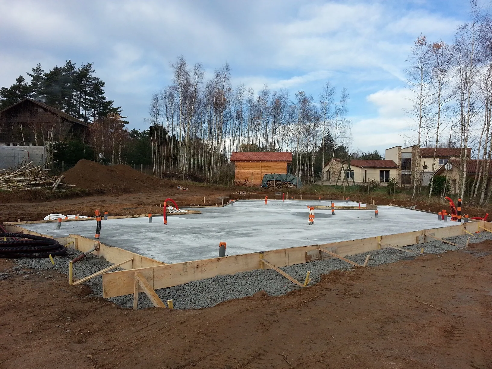 MISAPOR sous radier - maison-concept-ideeal 42170 CHAMBLES - photo de chantier 12