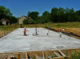 MISAPOR sous radier - Maison familiale BLONDEEL Nanteau sur Lunain (77) - photo de chantier 07