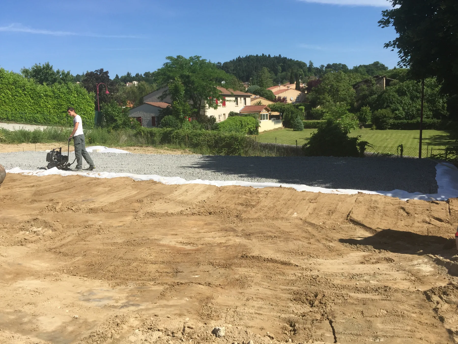 MISAPOR sous radier - Maison familiale Le Moellon Vert - photo de chantier 04