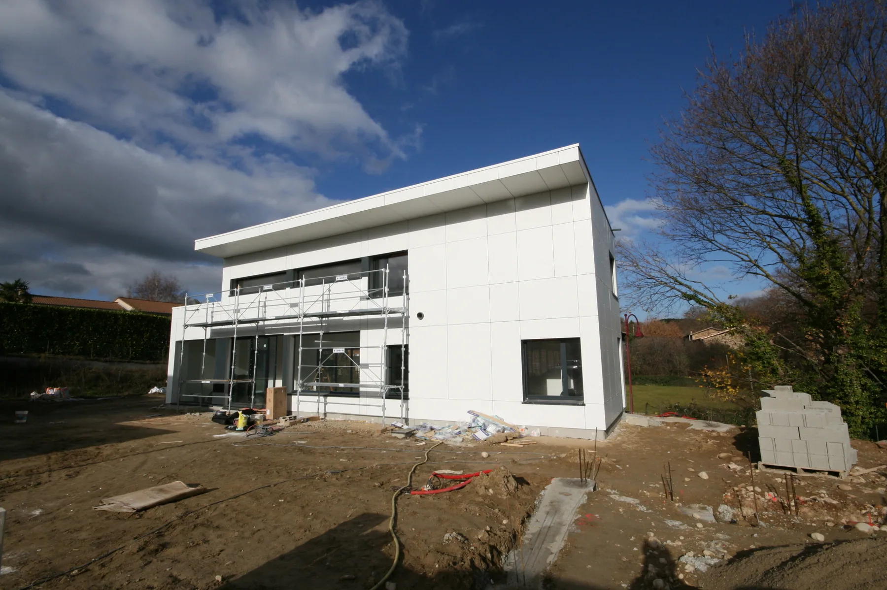 MISAPOR sous radier - Maison familiale Le Moellon Vert - photo de chantier 06
