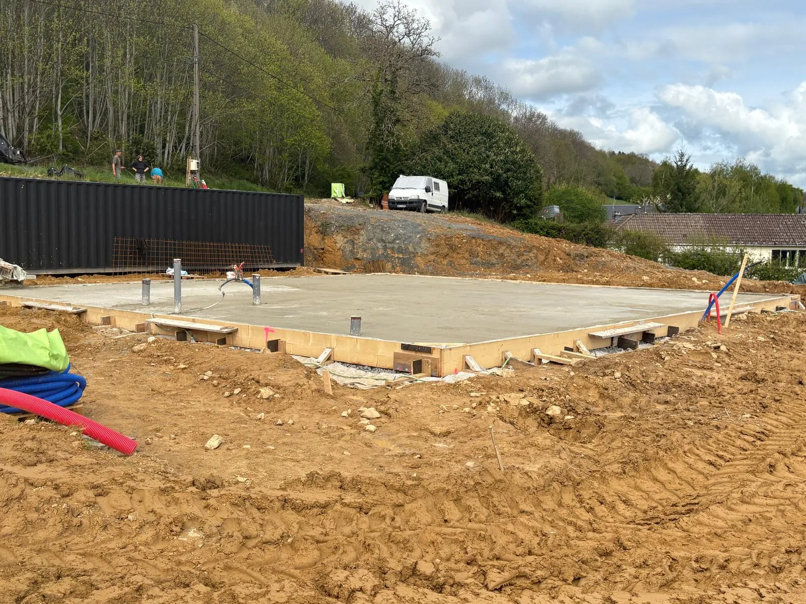 MISAPOR sous radier - MOB GREB - photo de chantier 10