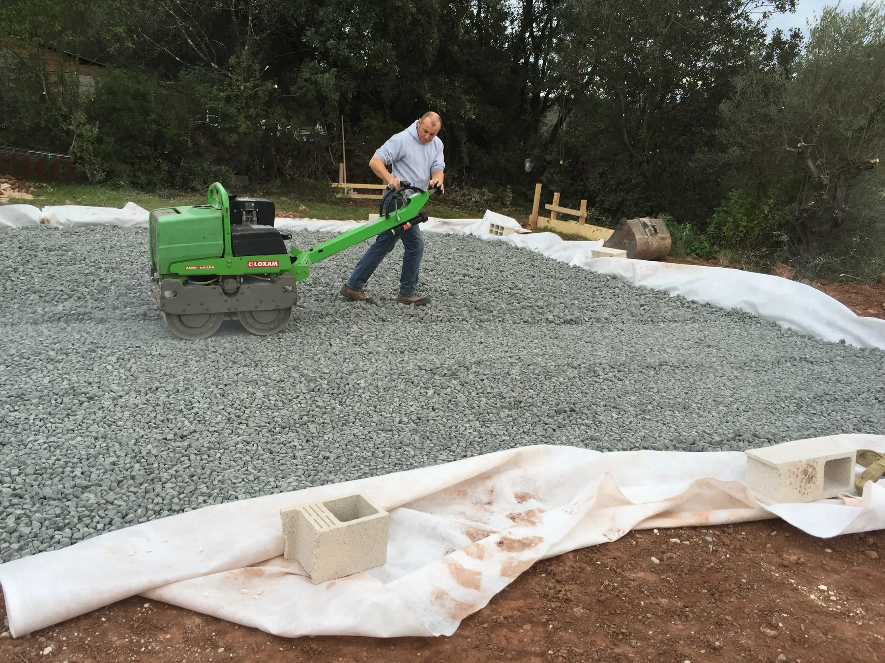MISAPOR sous radier - Projet BIDART - photo de chantier 03