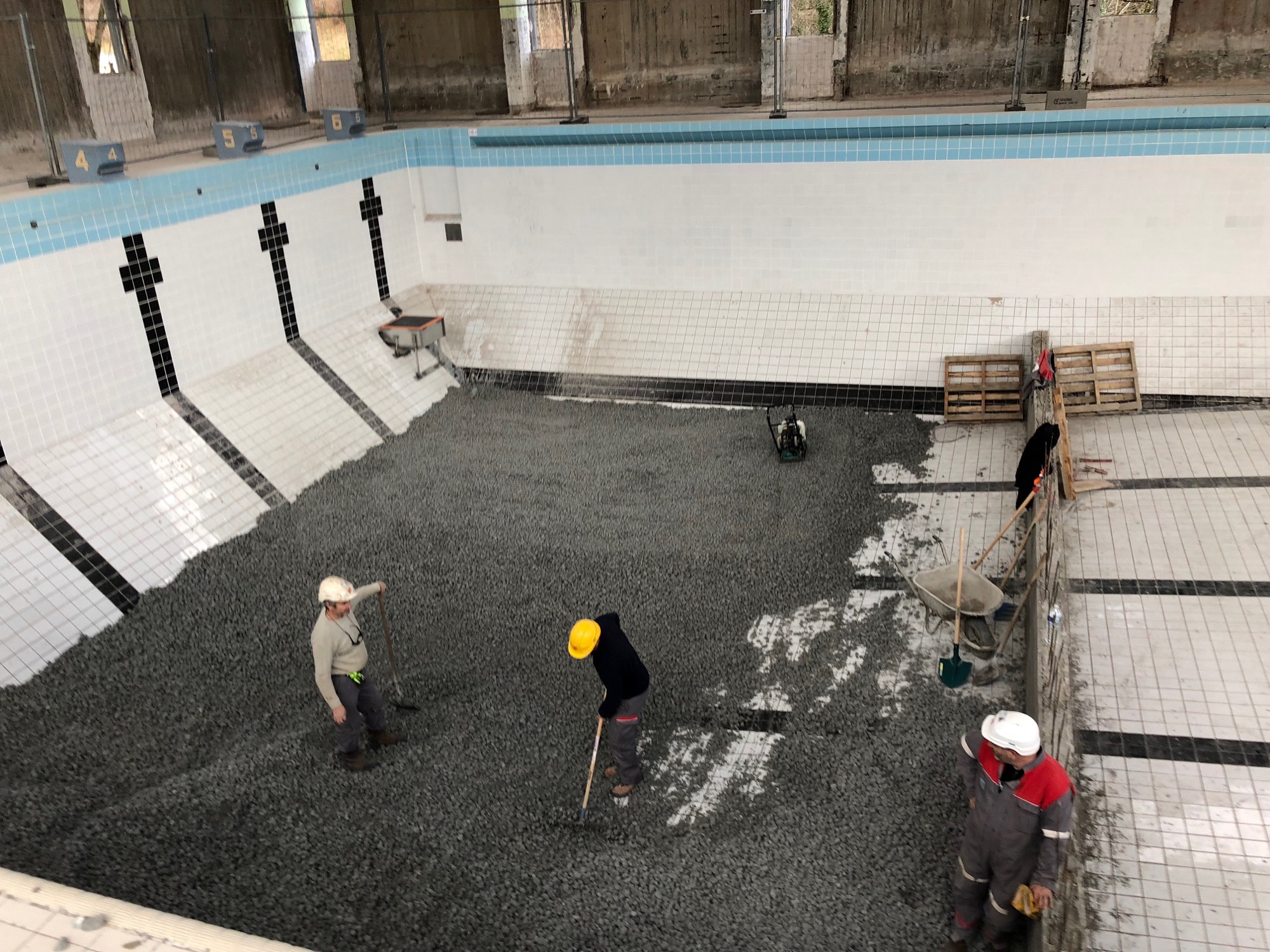 Rénovation d’une piscine