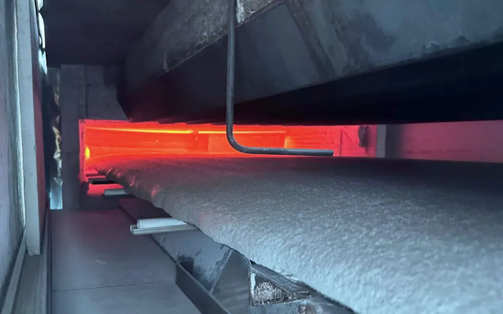 Four continu utilisé pour expanser la farine de verre MISAPOR