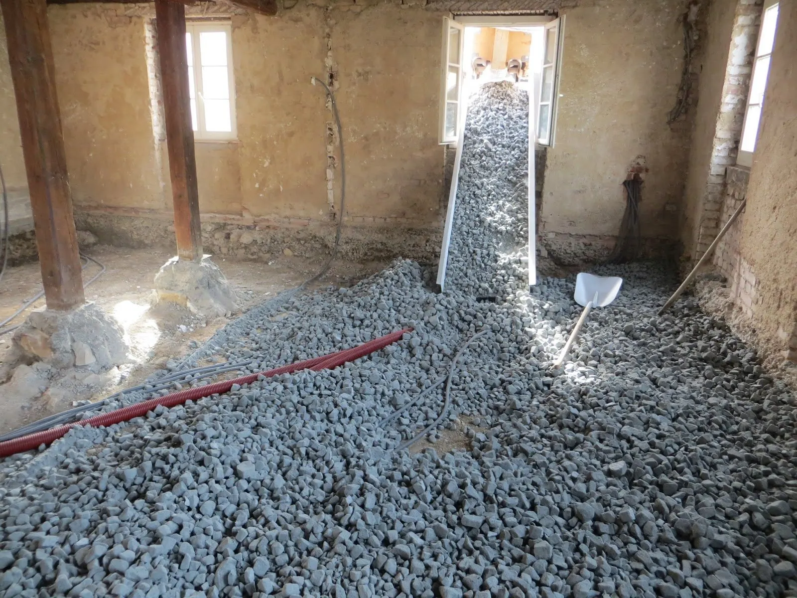 Déversement du MISAPOR dans la maison de Horbourg-Wihr