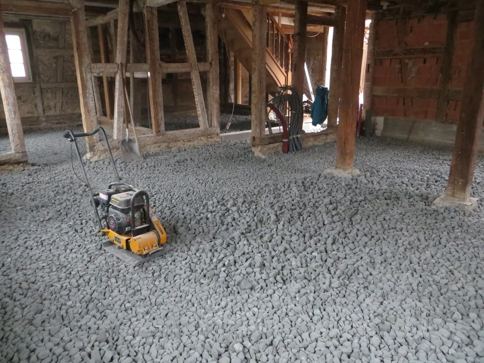 Compactage du MISAPOR à Horbourg-Wihr